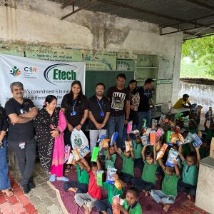 Team Gandhinagar - Visit to Rampura Primary School - Corporate Social Responsibilities