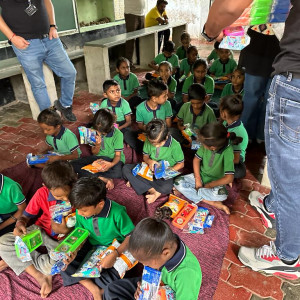 Team Gandhinagar - Visit to Rampura Primary School - Corporate Social Responsibilities