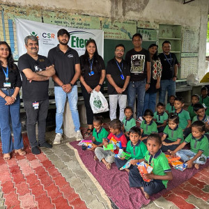Team Gandhinagar - Visit to Rampura Primary School - Corporate Social Responsibilities